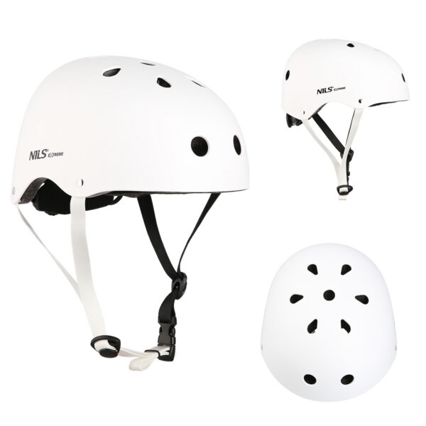 Mtw001 biaŁy rozm. xs(48-52cm) kask nils extreme