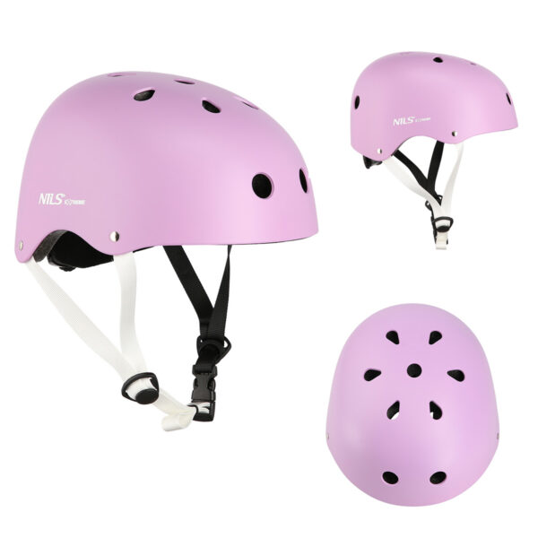 Mtw001 fioletowy rozm. xs(48-52cm) kask nils extreme