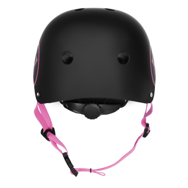 Mtw001-1 kask czarno-rÓŻowy rozm. xs(48-52cm) nils extreme