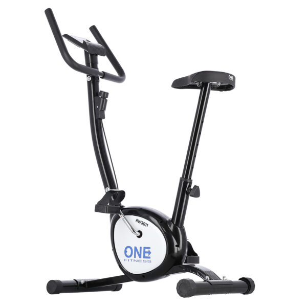 Rw3011 black rower mechaniczny one fitness