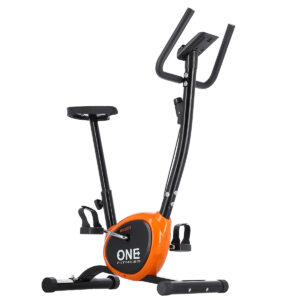 Rw3011 black-orange rower mechaniczny one fitness
