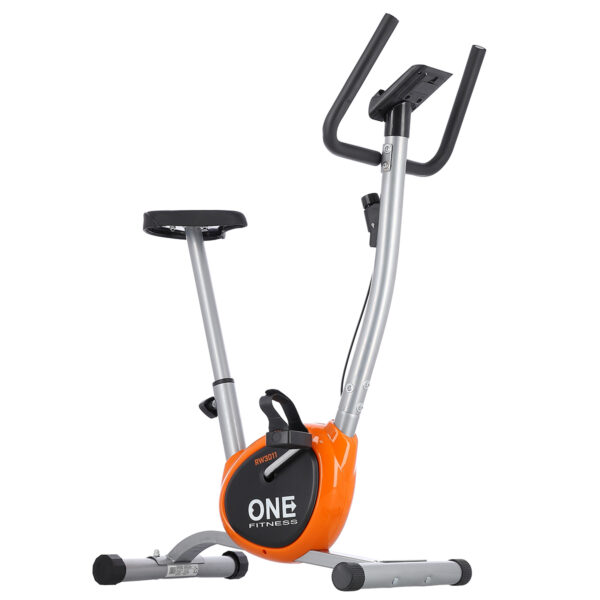 Rw3011 silver-orange rower mechaniczny one fitness