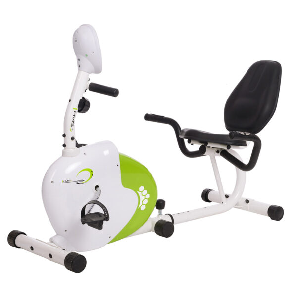 R9259* poziomy rower stacjonarny magnetyczny hms (9 kg) biało-zielony R9259* poziomy rower stacjonarny magnetyczny hms (9 kg) biało-zielony