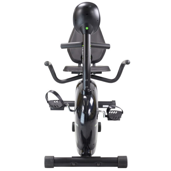 R9259 plus poziomy rower stacjonarny magnetyczny hms (9 kg) czarno-zielony
