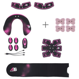 Abs master pro multi set elektrostymulator miĘŚni nn hms