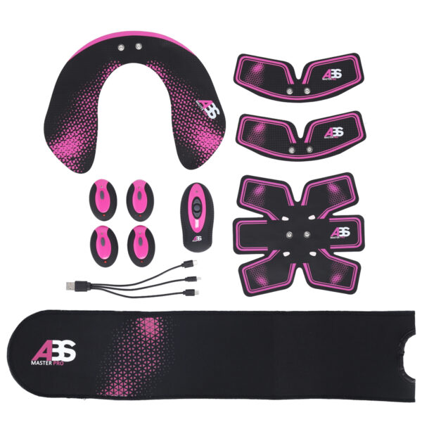 Abs master pro multi set elektrostymulator miĘŚni nn hms