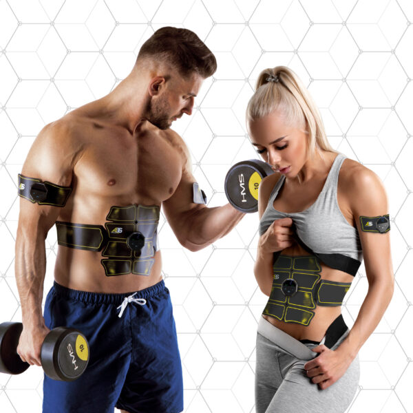 Abs master pro super elektrostymulator miĘŚni hms
