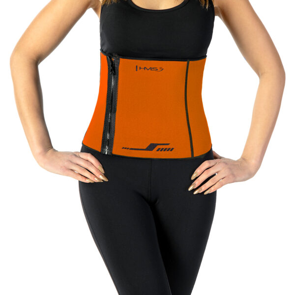 Br209 pas na brzuch wyszczuplajĄcy orange one size hms