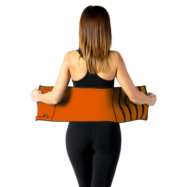 Br209 pas na brzuch wyszczuplajĄcy orange one size hms