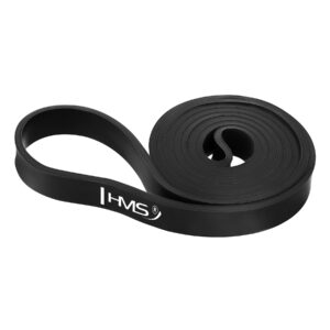 Gu05 black 22 x 4.5 x 2080 mm guma do ĆwiczeŃ hms