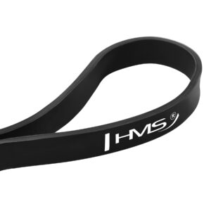 Gu05 black 22 x 4.5 x 2080 mm guma do ĆwiczeŃ hms