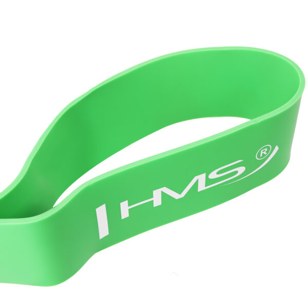 Gu05 lime 83 x 4.5 x 2080 mm guma do ĆwiczeŃ hms