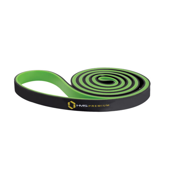 Gu06 zielono-czarna 17 x 5 x 2250 mm guma do ĆwiczeŃ hms