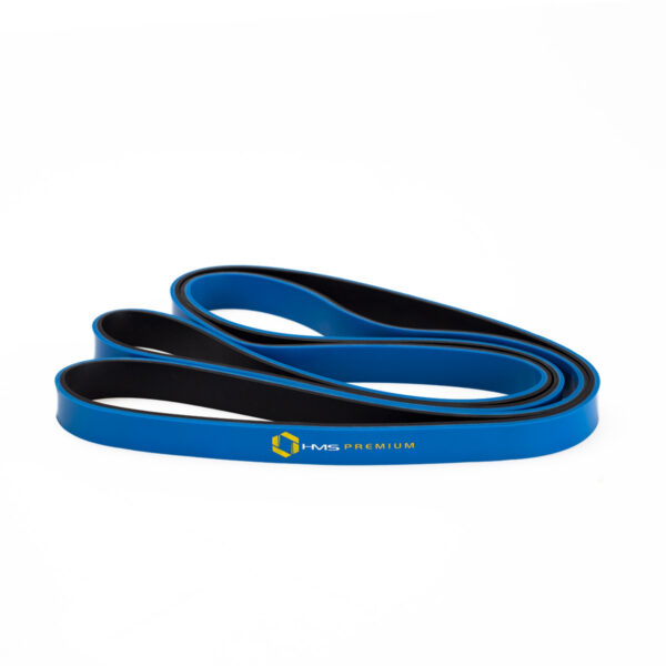 Gu06 niebiesko-czarna 21 x 5 x 2250 mm guma do ĆwiczeŃ hms