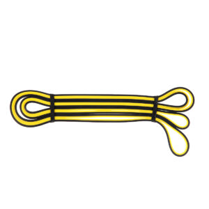 Gu06 ŻÓŁto-czarna 9 x 5 x 2250 mm guma do ĆwiczeŃ hms premium