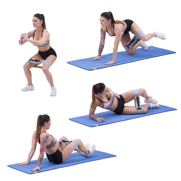 Hb010 regulowana guma do ĆwiczeŃ one fitness