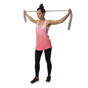 Tp01 d. gray 0.75 x 150 x 1500 mm taŚma pilates hms