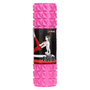 Fs205 pink 45 cm waŁek fitness/roller hms