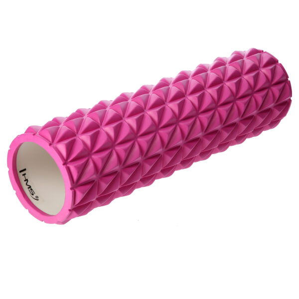 Fs205 pink 45 cm waŁek fitness/roller hms