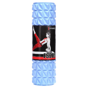 Fs205 blue 45 cm waŁek fitness/roller hms