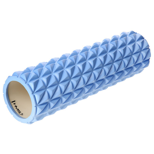 Fs205 blue 45 cm waŁek fitness/roller hms