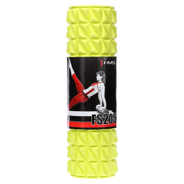 Fs205 lime 45 cm waŁek fitness/roller hms Fs205 lime 45 cm waŁek fitness/roller hms