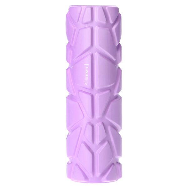 Fs119 purple 30cm waŁek fitness/roller hms