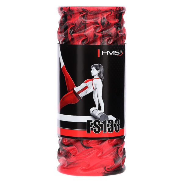 Fs133 red/black 33cm waŁek fitness/roller hms Fs133 red/black 33cm waŁek fitness/roller hms