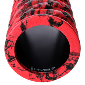 Fs133 red/black 33cm waŁek fitness/roller hms
