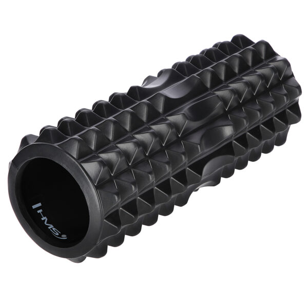 Fs140 black 33cm waŁek fitness/roller hms