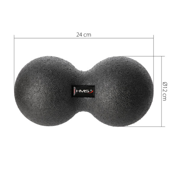 Blm02 lacrosse podwÓjna piŁka do masaŻu 12*24 cm hms