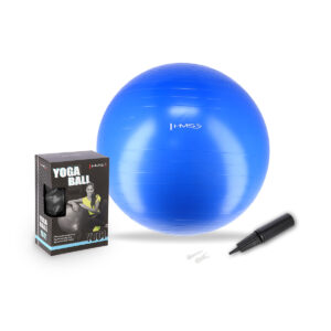 Yb01 new 55cm blue piŁka gimnastyczna hms