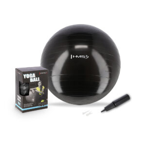 Yb01 new 55cm black piŁka gimnastyczna hms