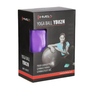 Yb02 new 65cm purple anti-burst piŁka gimnastyczna hms