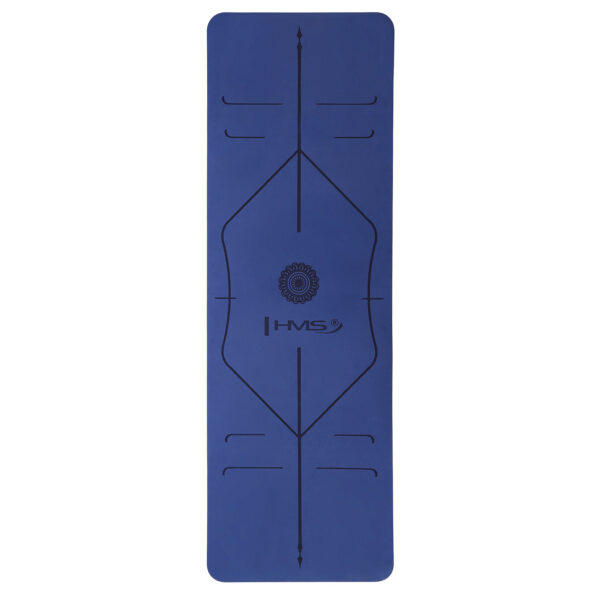 Ym10 mata tpe do jogi dark blue hms