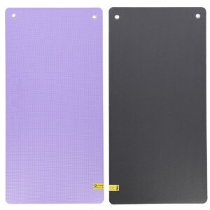 Mfk07 violet-black mata fitness klubowa z otworami 120*60cm eva 15mm hms premium