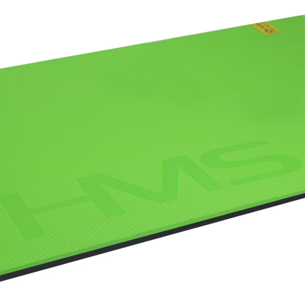 Mfk01 green-black mata fitness klubowa z otworami hms premium