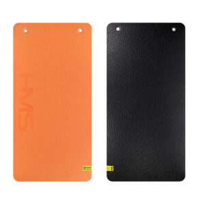 Mfk01 orange-black mata fitness klubowa z otworami hms premium