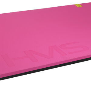 Mfk02 pink-black mata fitness klubowa z otworami hms premium