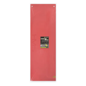 Mfk03 red-black mata fitness klubowa z otworami hms premium