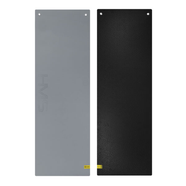 Mfk03 gray-black mata fitness klubowa z otworami hms premium