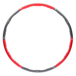Hhp002 red-grey hula hop 1,2kg 100cm hms