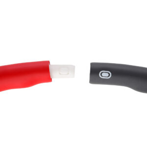 Hhp002 red-grey hula hop 1,2kg 100cm hms