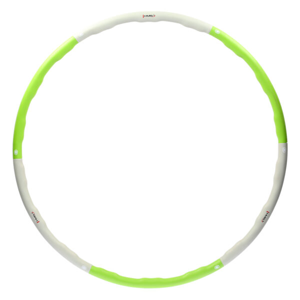 Hhp003 green-grey hula hop 1,5kg 100cm hms