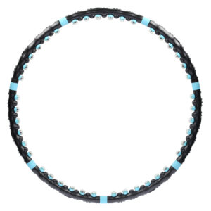Hhp006 black-blue hula hop masujĄcy z magnesami 98cm hms