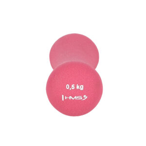 17025 ciĘŻarek Żeliwny pokryty neoprenem 0.5 kg hms