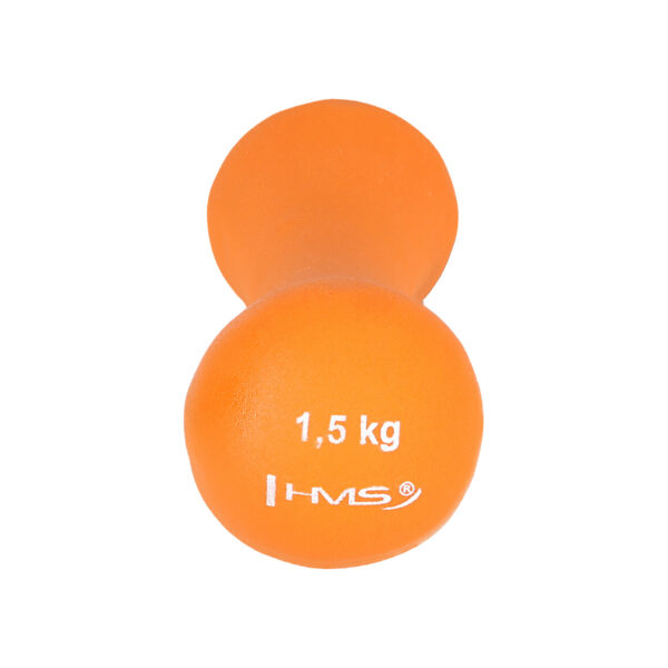 17025 ciĘŻarek Żeliwny pokryty neoprenem 1.5 kg hms