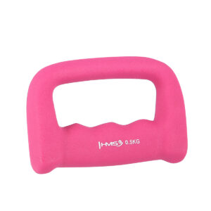 Ck05 kastet pink ciĘŻarek Żeliwny pokryty neoprenem 0.5 kg hms