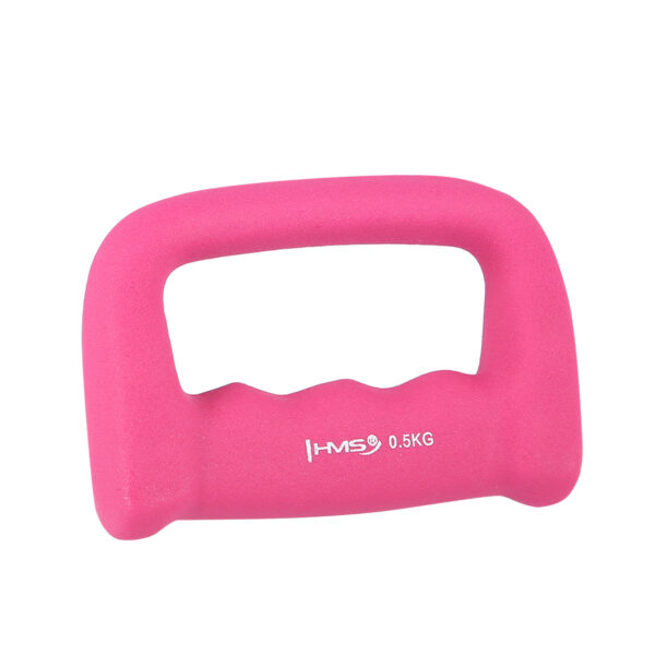 Ck05 kastet pink ciĘŻarek Żeliwny pokryty neoprenem 0.5 kg hms