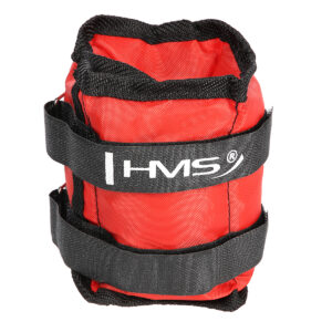 Ob03 red obciĄŻniki do ĆwiczeŃ na kostki i nadgarstki 2 x 1.5 kg hms